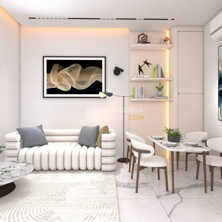 2 Bedroom Condo for Sale Phnom Penh – Kingston Royale Type A