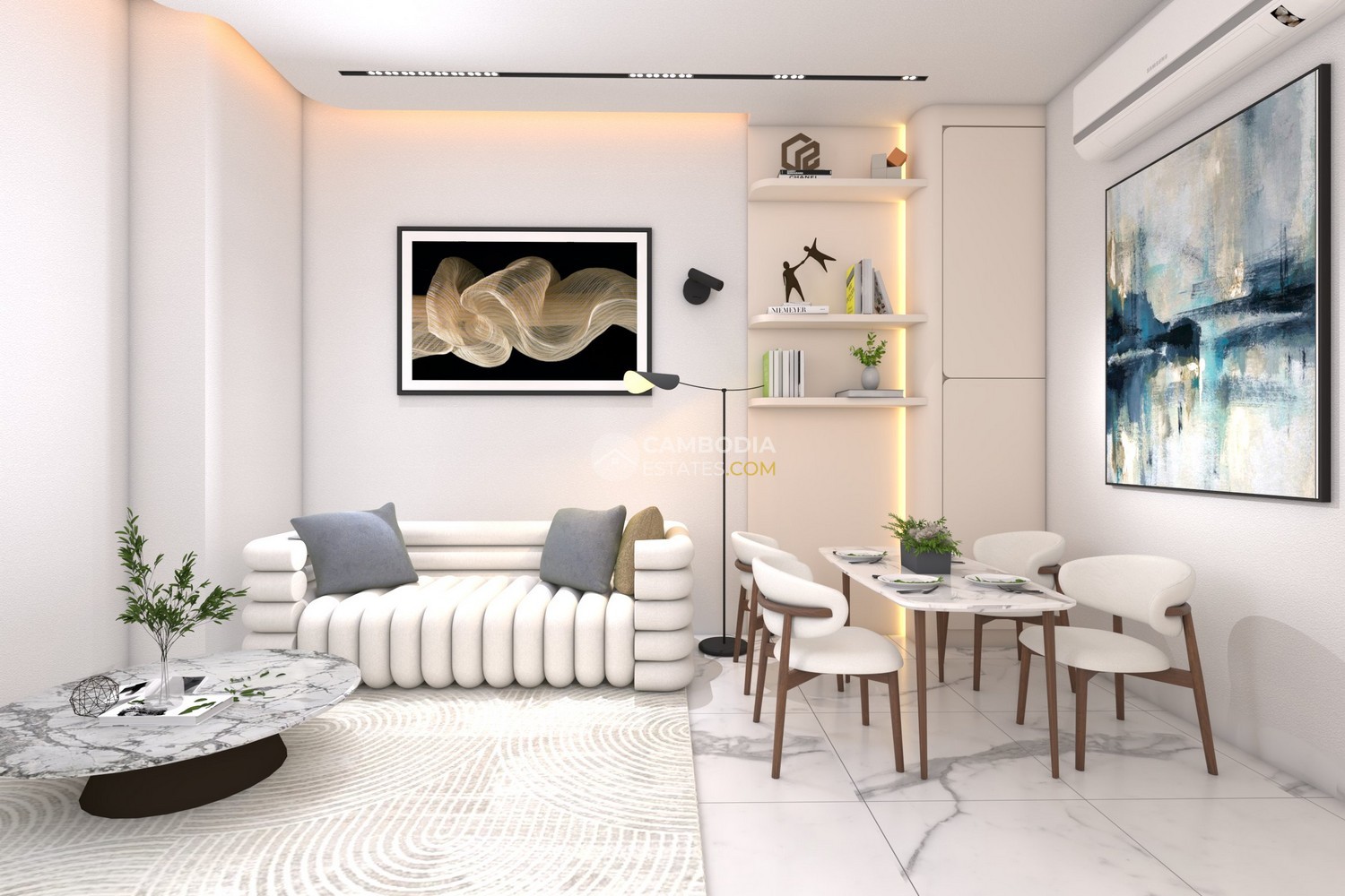 2 Bedroom Condo for Sale Phnom Penh – Kingston Royale Type A