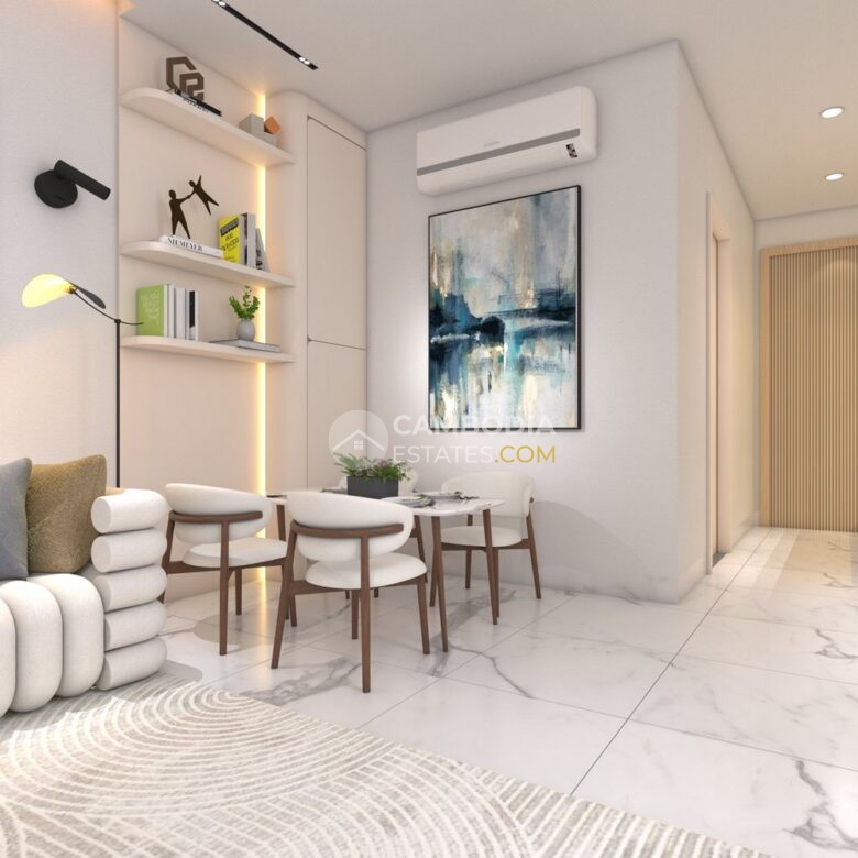 2 Bedroom Condo for Sale Phnom Penh – Kingston Royale Type A