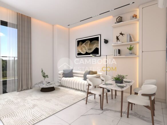 2 Bedroom Condo for Sale Phnom Penh – Kingston Royale Type A