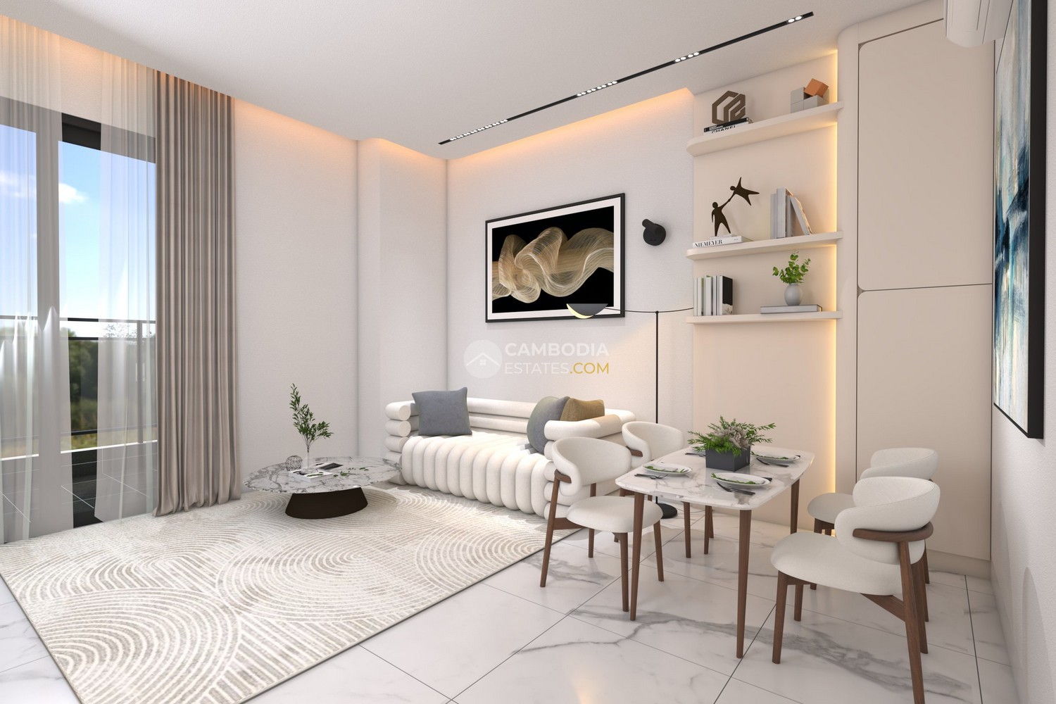 2 Bedroom Condo for Sale Phnom Penh – Kingston Royale Type A