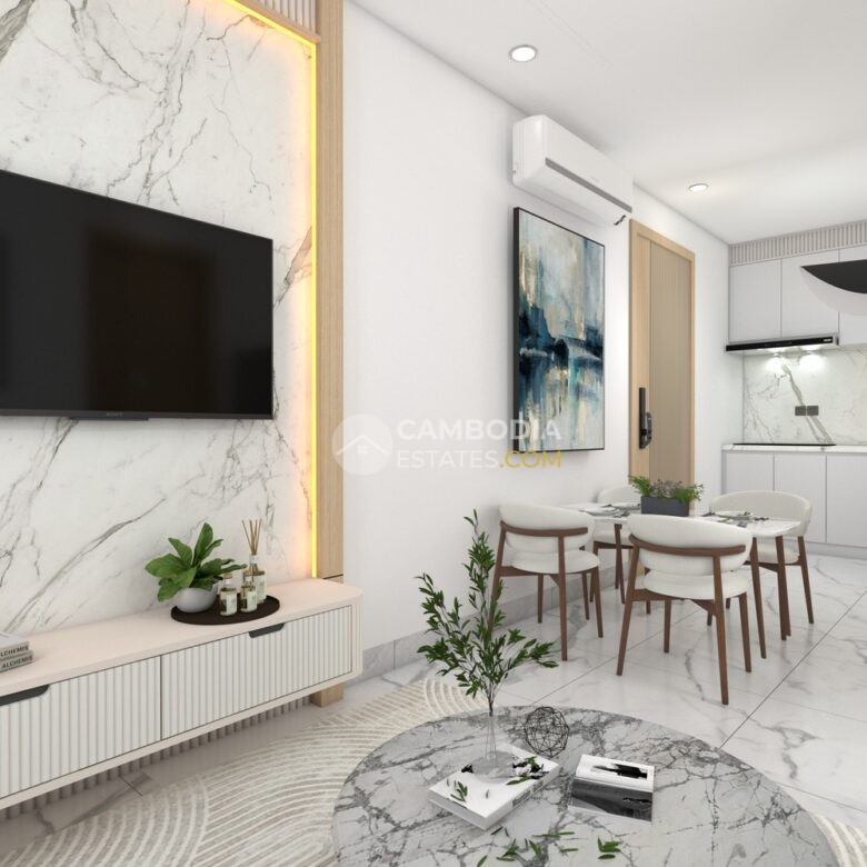 2 Bedroom Condo for Sale Phnom Penh – Kingston Royale Type B