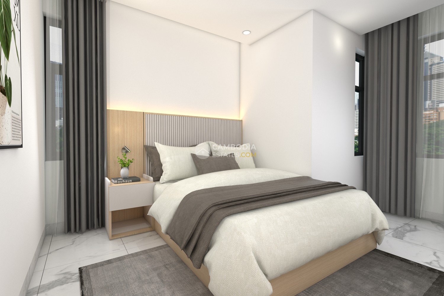 2 Bedroom Condo for Sale Phnom Penh – Kingston Royale Type B