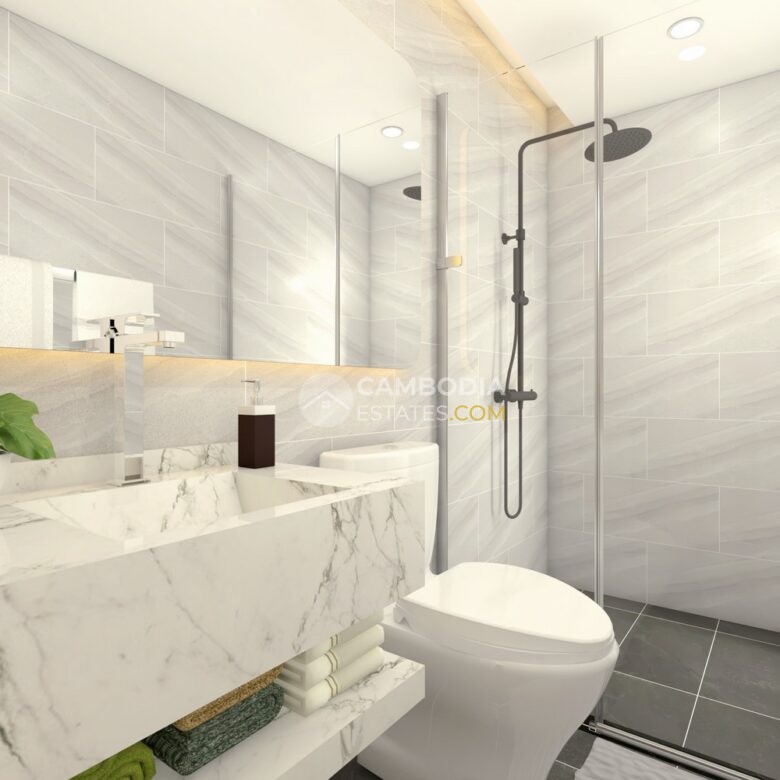 2 Bedroom Condo for Sale Phnom Penh – Kingston Royale Type B