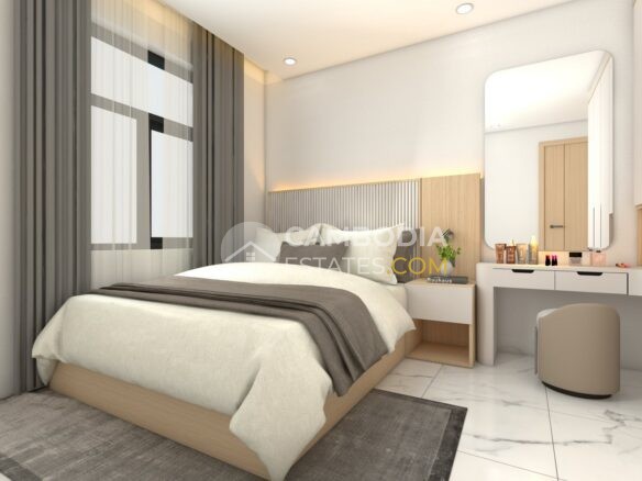 2 Bedroom Condo for Sale Phnom Penh – Kingston Royale Type C