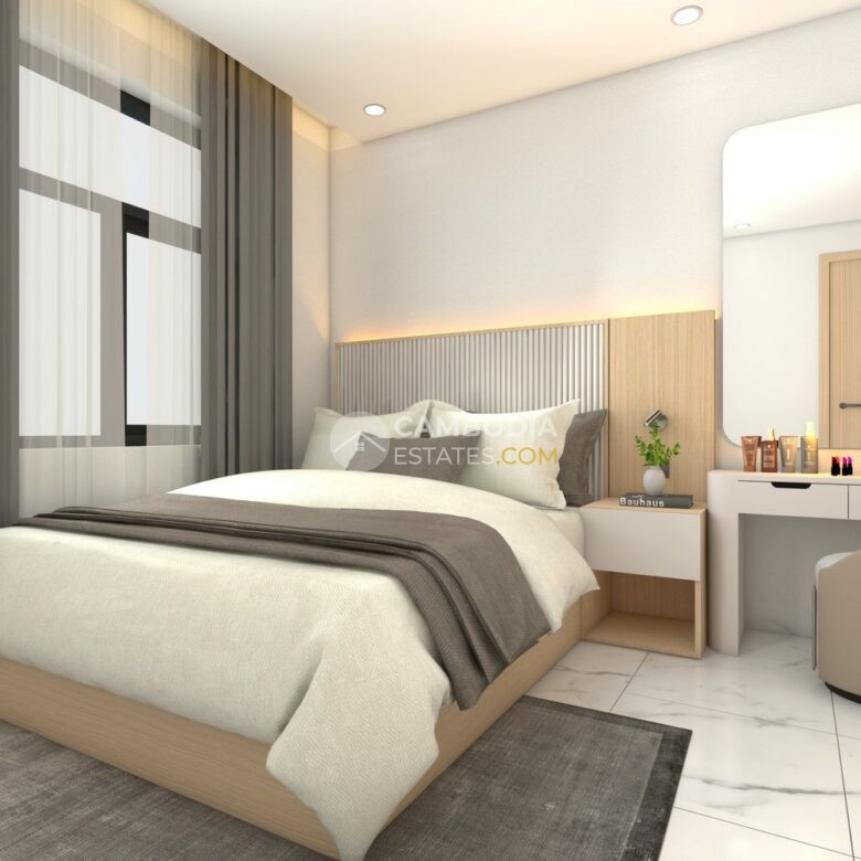 2 Bedroom Condo for Sale Phnom Penh – Kingston Royale Type C