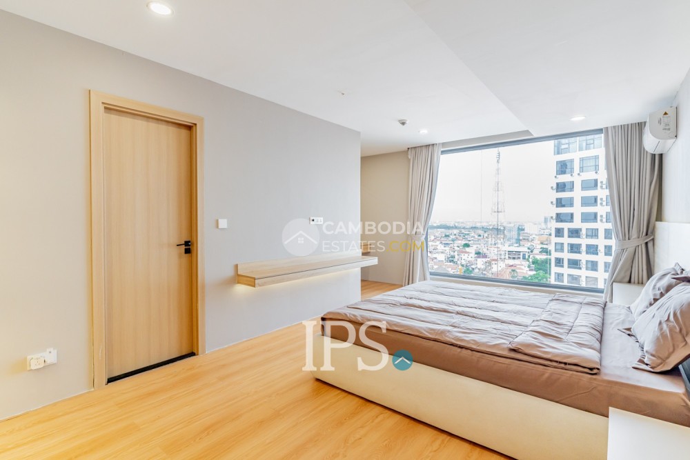 Luxury 5-Bedroom Serviced Penthouse for Rent in Phnom Penh – Toul Kork
