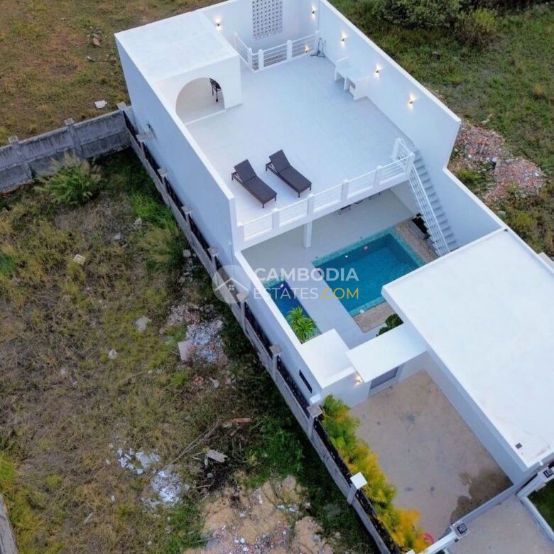 Brand New Villa with Pool for Sale – Kampot | Ready to Move In!
