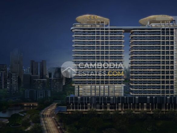 CEO Center Phnom Penh – 33-Storey Twin Tower Landmark by Zaha Hadid