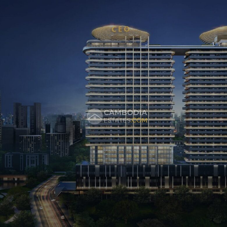 CEO Center Phnom Penh – 33-Storey Twin Tower Landmark by Zaha Hadid