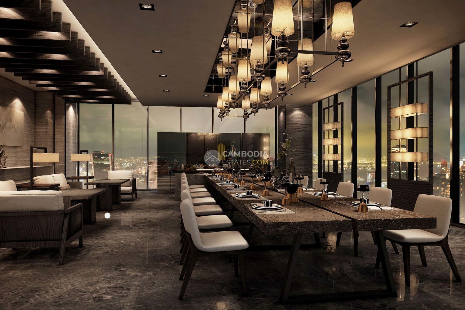 CEO Center Phnom Penh – 33-Storey Twin Tower Landmark by Zaha Hadid