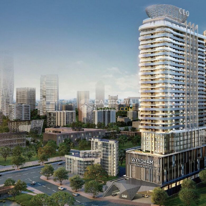 CEO Center Phnom Penh – 33-Storey Twin Tower Landmark by Zaha Hadid