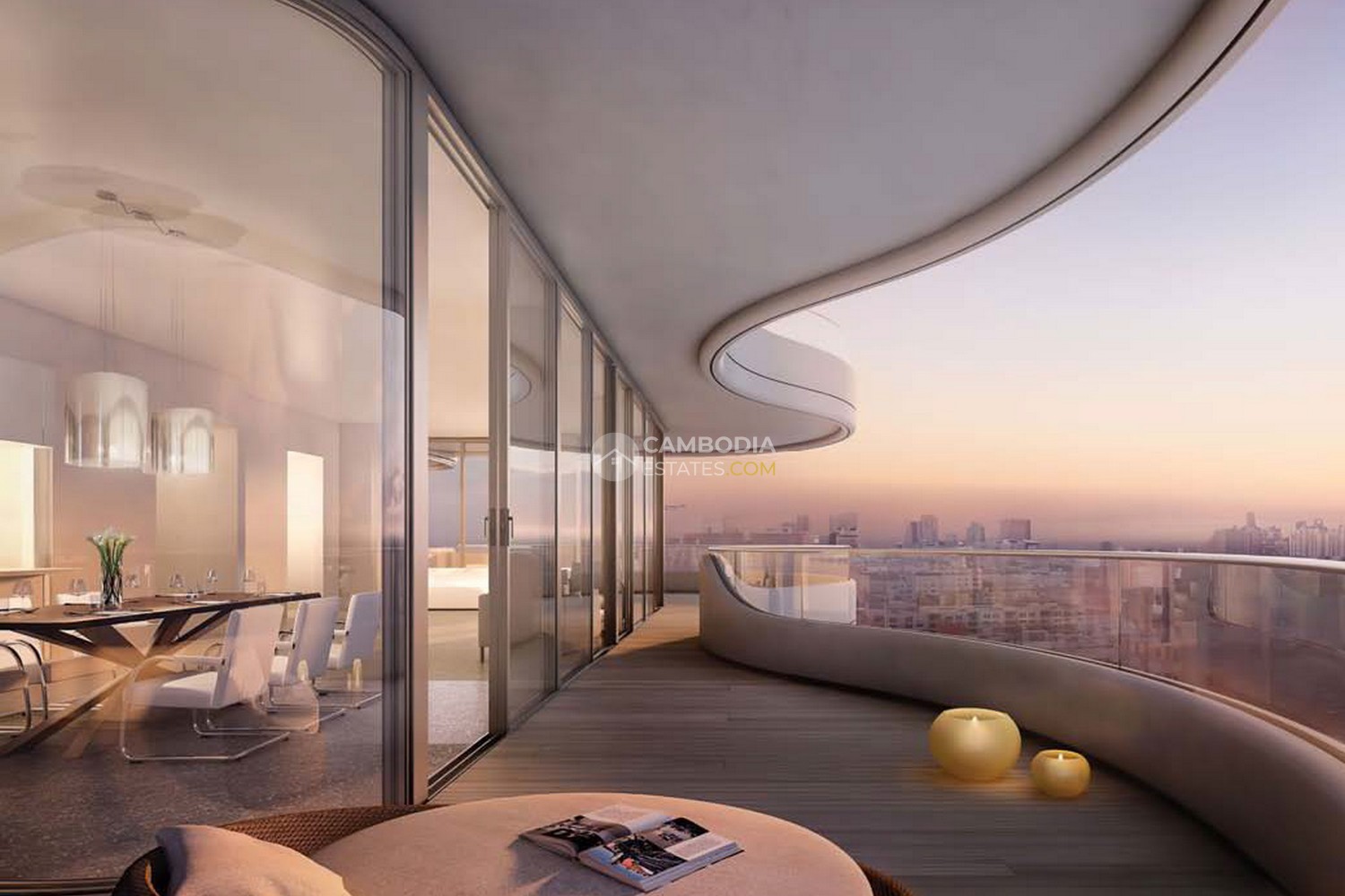 CEO Center Phnom Penh – 33-Storey Twin Tower Landmark by Zaha Hadid