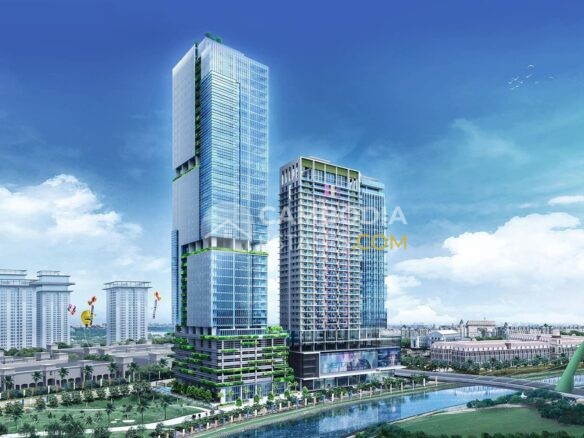 GIA Tower – Garden In The Air: The Future of Workspaces in Phnom Penh