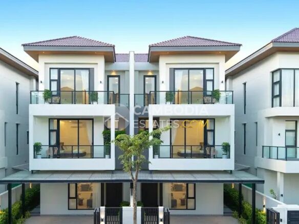 Luxury 4-Bedroom Princess Villa for Sale at Mean Chey Residences