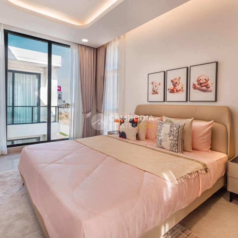 Luxury 5-Bedroom Prince Villa for Sale – Mean Chey Residences, Cheung Aek, Khan Dangkao, Phnom Penh