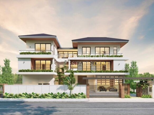 Luxury 8-Bedroom King Villa for Sale at Mean Chey Residences, Phnom Penh