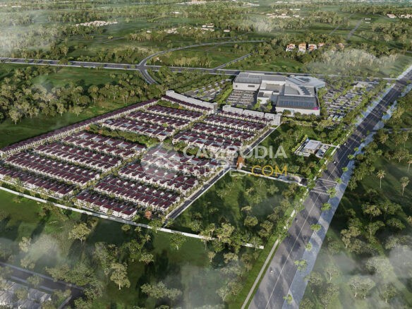 Luxury 6-Bedroom Queen Villa for Sale – Mean Chey Residences, Cheung Aek, Khan Dangkao, Phnom Penh