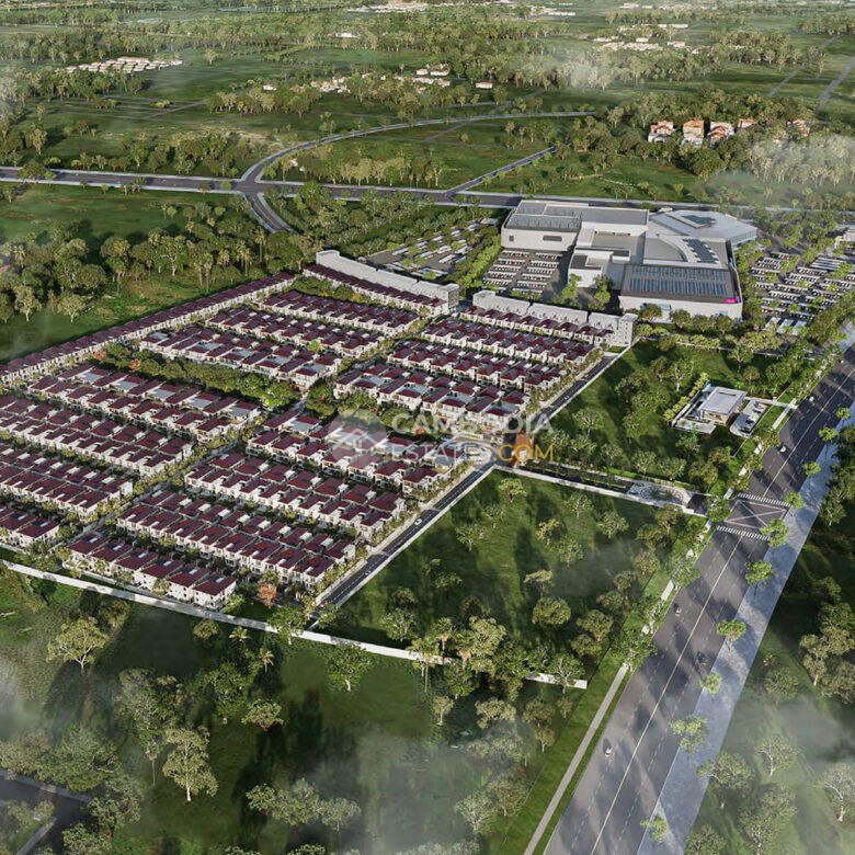 Luxury 6-Bedroom Queen Villa for Sale – Mean Chey Residences, Cheung Aek, Khan Dangkao, Phnom Penh