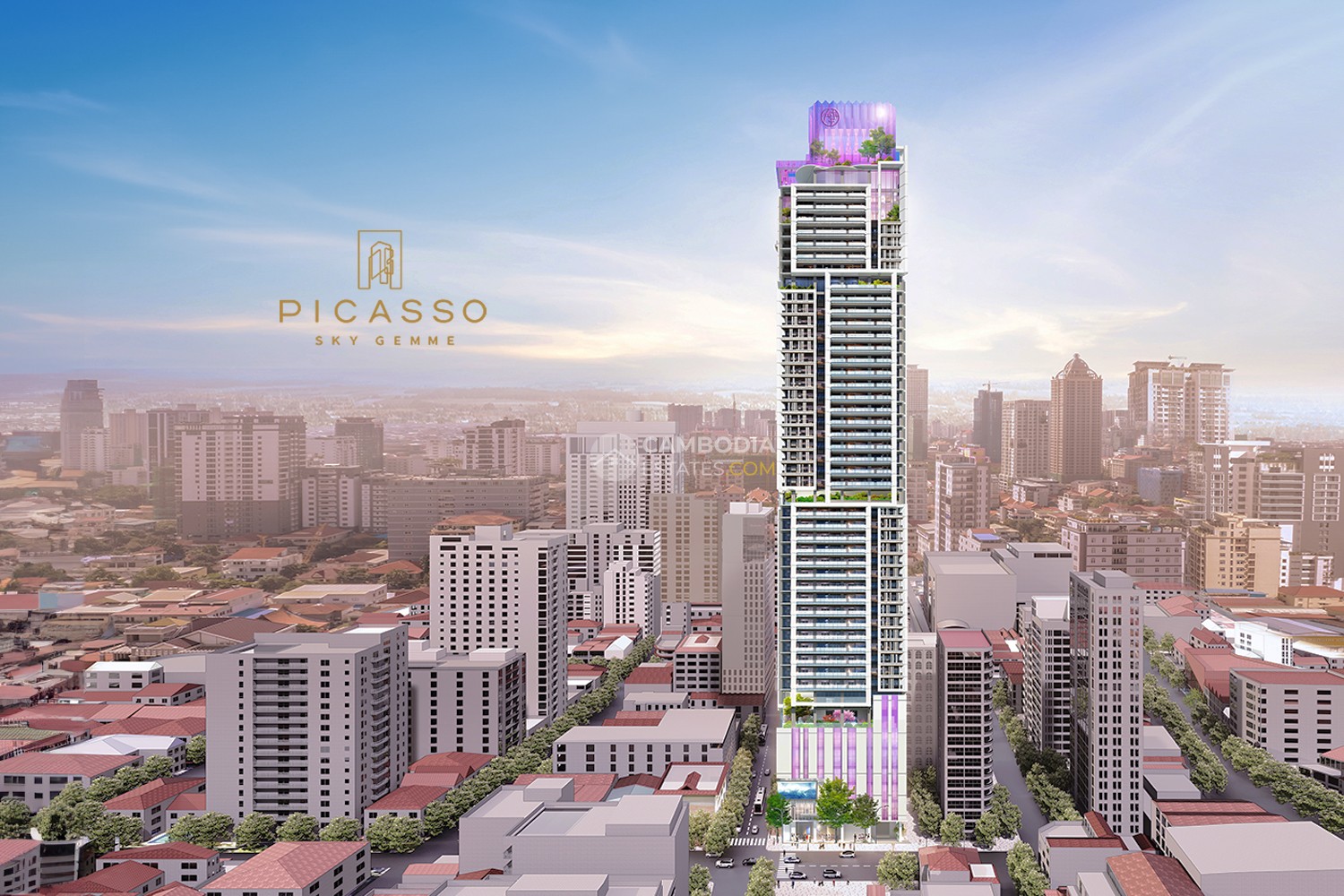Picasso Sky Gemme – The New Masterpiece of Urban Luxury in BKK1, Phnom Penh