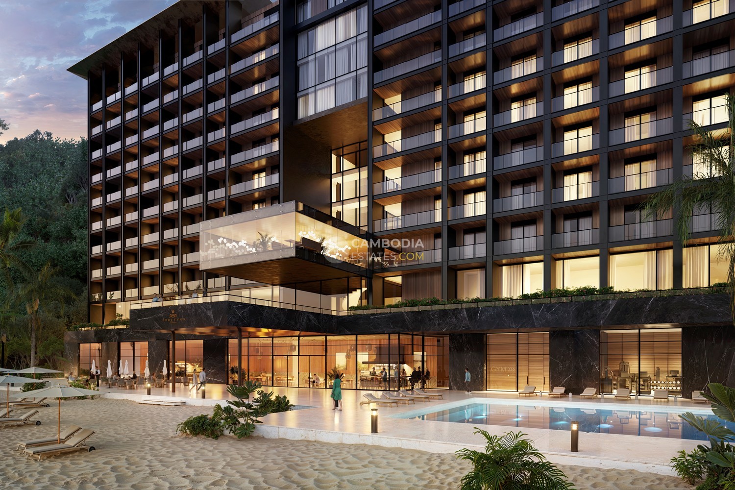 Port Yves Palace Koh Rong – Luxury Beachfront Apartments in Cambodia | High ROI Freehold Investment