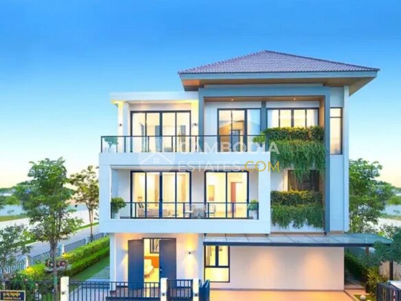 Luxury 6-Bedroom Queen Villa for Sale – Mean Chey Residences, Cheung Aek, Khan Dangkao, Phnom Penh