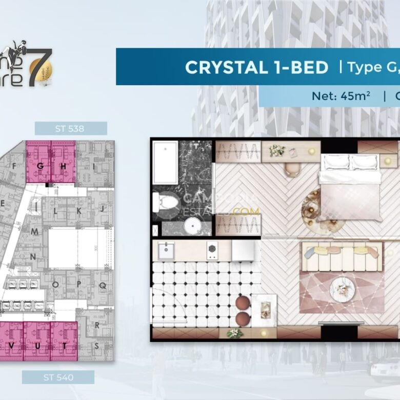 Time Square 7, Toul Kork, Phnom Penh