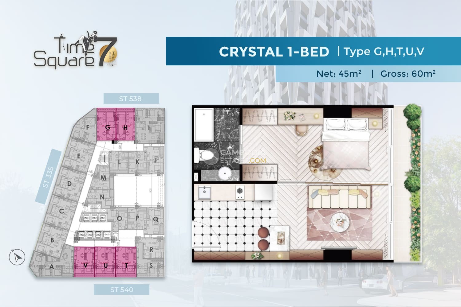 Time Square 7, Toul Kork, Phnom Penh