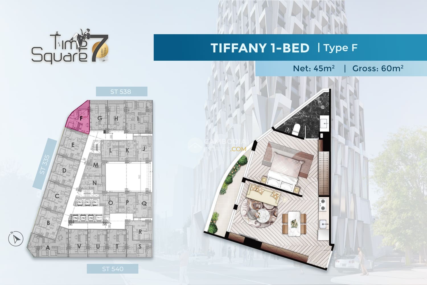 Time Square 7, Toul Kork, Phnom Penh