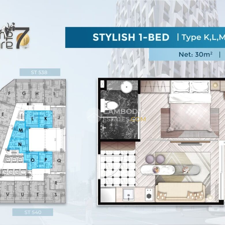 Time Square 7, Toul Kork, Phnom Penh