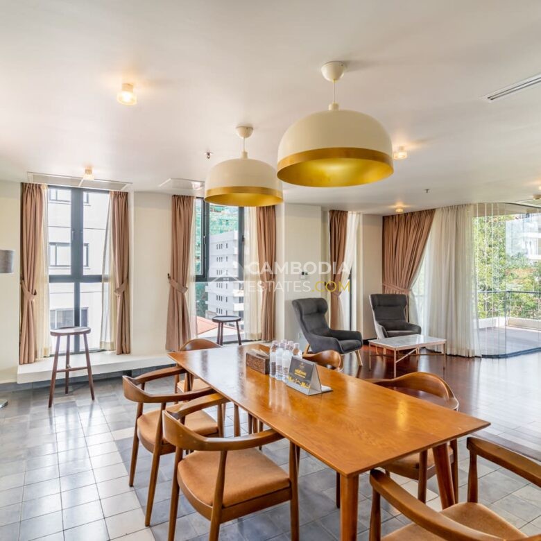 Luxury Duplex 3 Bedroom Penthouse for Rent in Wat Phnom, Phnom Penh | $3,200/Month