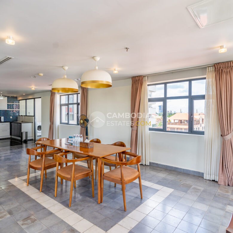 Luxury Duplex 3 Bedroom Penthouse for Rent in Wat Phnom, Phnom Penh | $3,200/Month