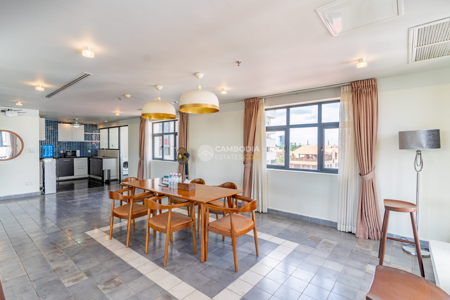 Luxury Duplex 3 Bedroom Penthouse for Rent in Wat Phnom, Phnom Penh | $3,200/Month